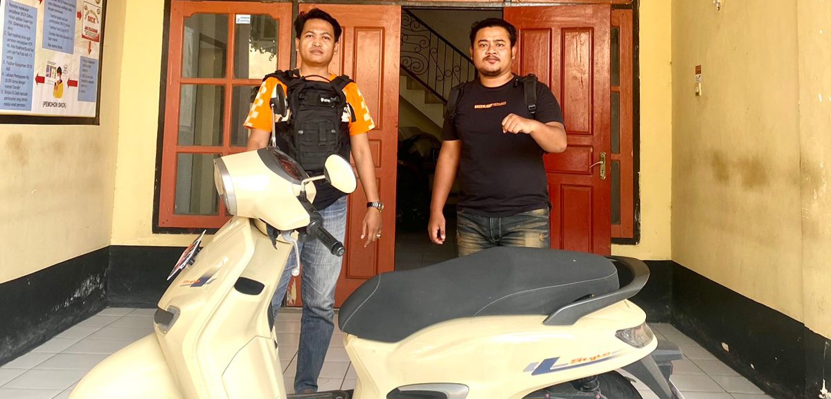 Gadai Motor Teman Anaknya, Seorang Pria Diringkus Polisi