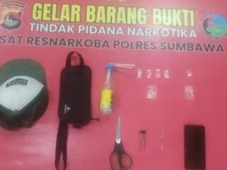 Ringkus Pengedar di Plampang, Polisi Amankan 5 Poket Sabu