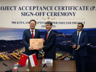Smelter Tembaga AMMAN Resmi Rampung, Perkuat Hilirisasi dan Nilai Tambah Mineral Nasional