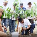 Sukeskan Program Sumbawa Hijau, Bupati H. Jarot dan KKSS Tanam Pohon di Lahan Kering Labuhan Kuris