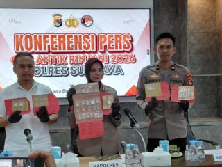 Operasi Antik Rinjani 2026, Polres Sumbawa Sapu Bersih Target Operasi