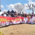 Ribuan Masyarakat Lantung Gelar Aksi Demo Tolak Tutup Tambang
